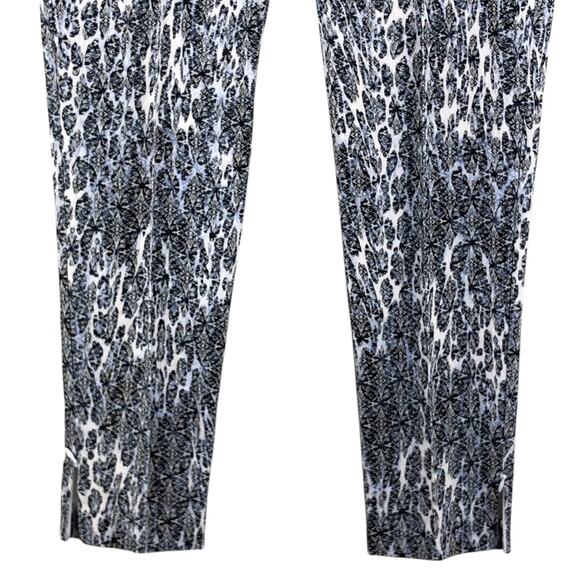 Jospeh Ribkoff Womens Size 12 Pants Trousers Zip Cuff Pull On Stretch Textured - Picture 4 of 13